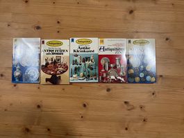 5 Stk Heyne Bücher Antiquitäten Münzen Zinn Kunst Porzellan