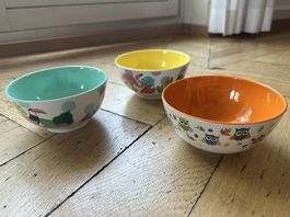 Melamin Schalen für Kinder