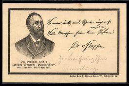Dr. Heinrich von Stephan, Erster General
