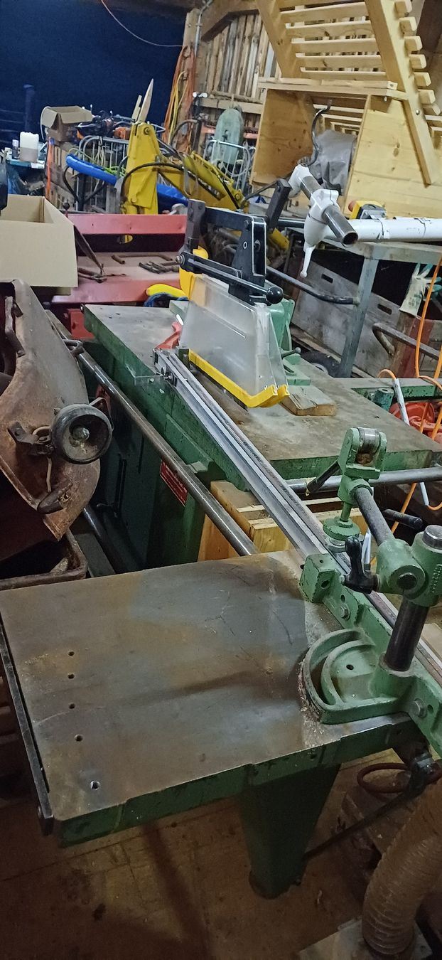Tutte le macchine: Tischkreissäge/Kehlmaschine combi – Usato da Beinwil SO venduto da Chuelifarm 5