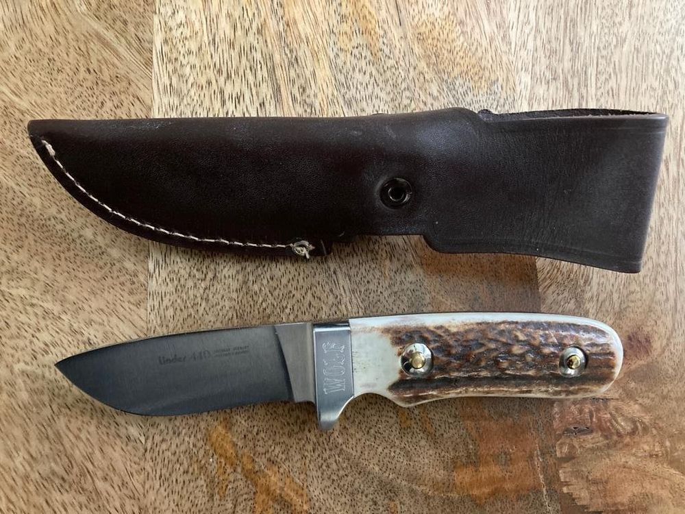 Jagdmesser Linder 440 mit Hirschhorngriff (Gebraucht) in Nänikon für ...