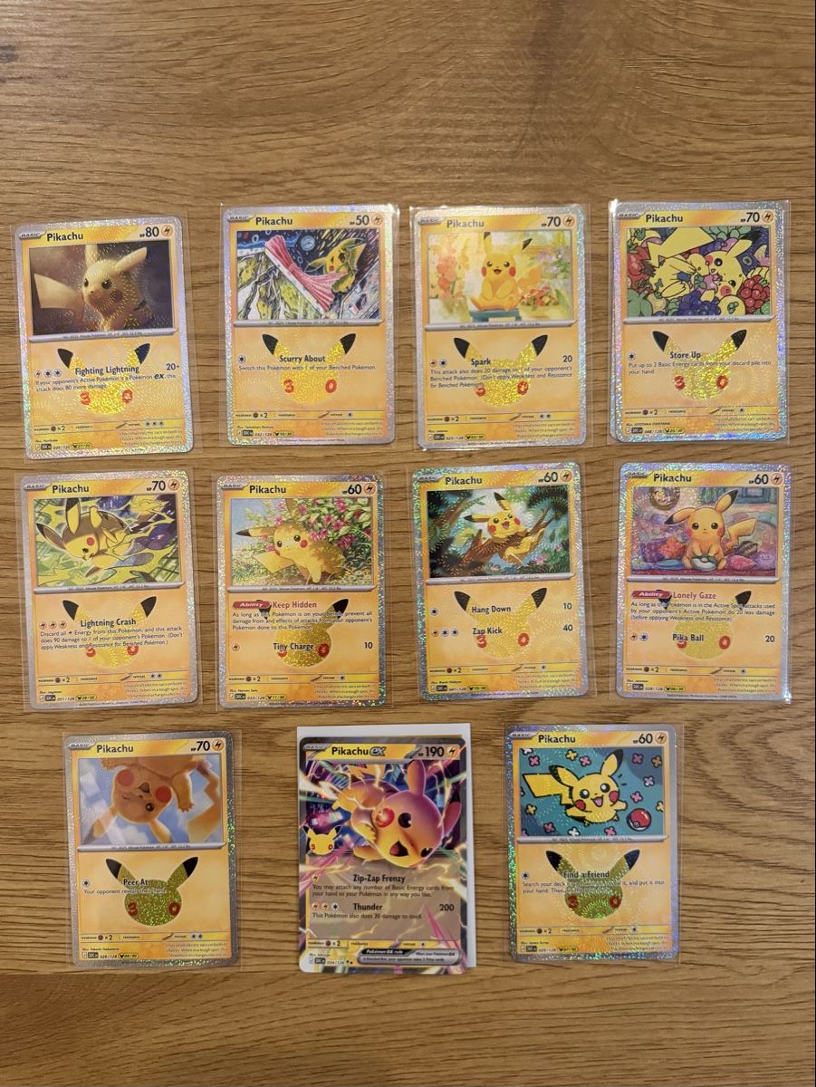 Cartoline: Pikachu Set 30th Anniversary ENG – Nuovo (secondo la descrizione) da Arlesheim venduto da GiosMind