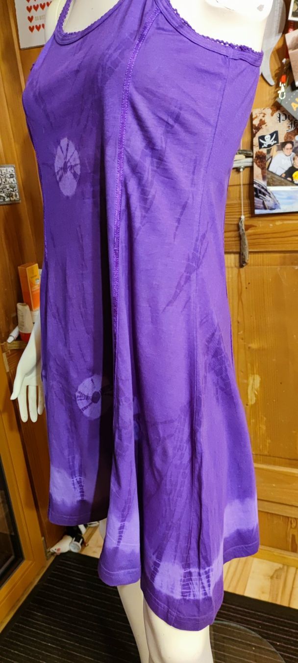 Vestiti: Damen Sommerkleid gr 40 Batik Baumwolle – Usato da Schweizersholz venduto da fuchs06