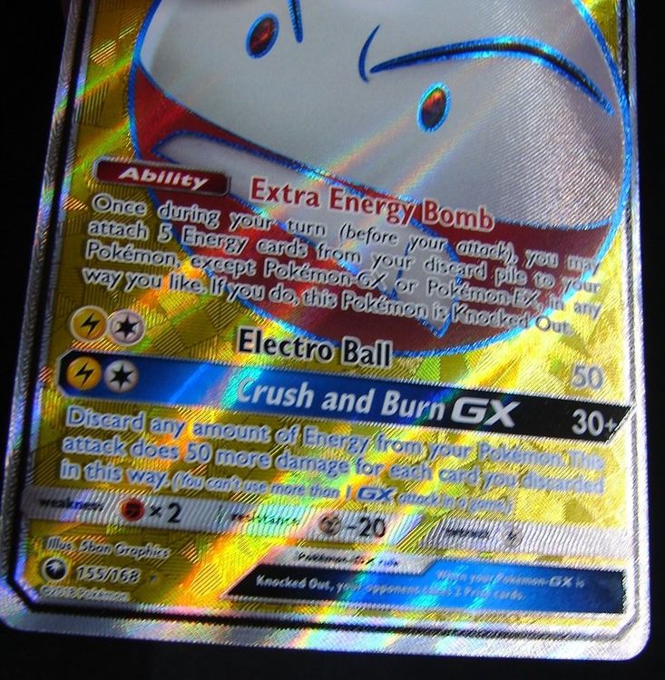 Pokemon Electrode GX , Full Art Ultra Rare / 22 Kaufen auf Ricardo