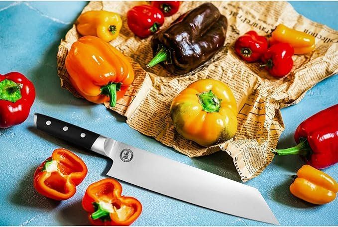 Coltelli da cucina: Kiritsuke Kochmesser, Küchenmesser mit 20cm Extrem Scharf – Nuovo e nell'imballaggio originale da Oberentfelden venduto da abz_l7vm 2