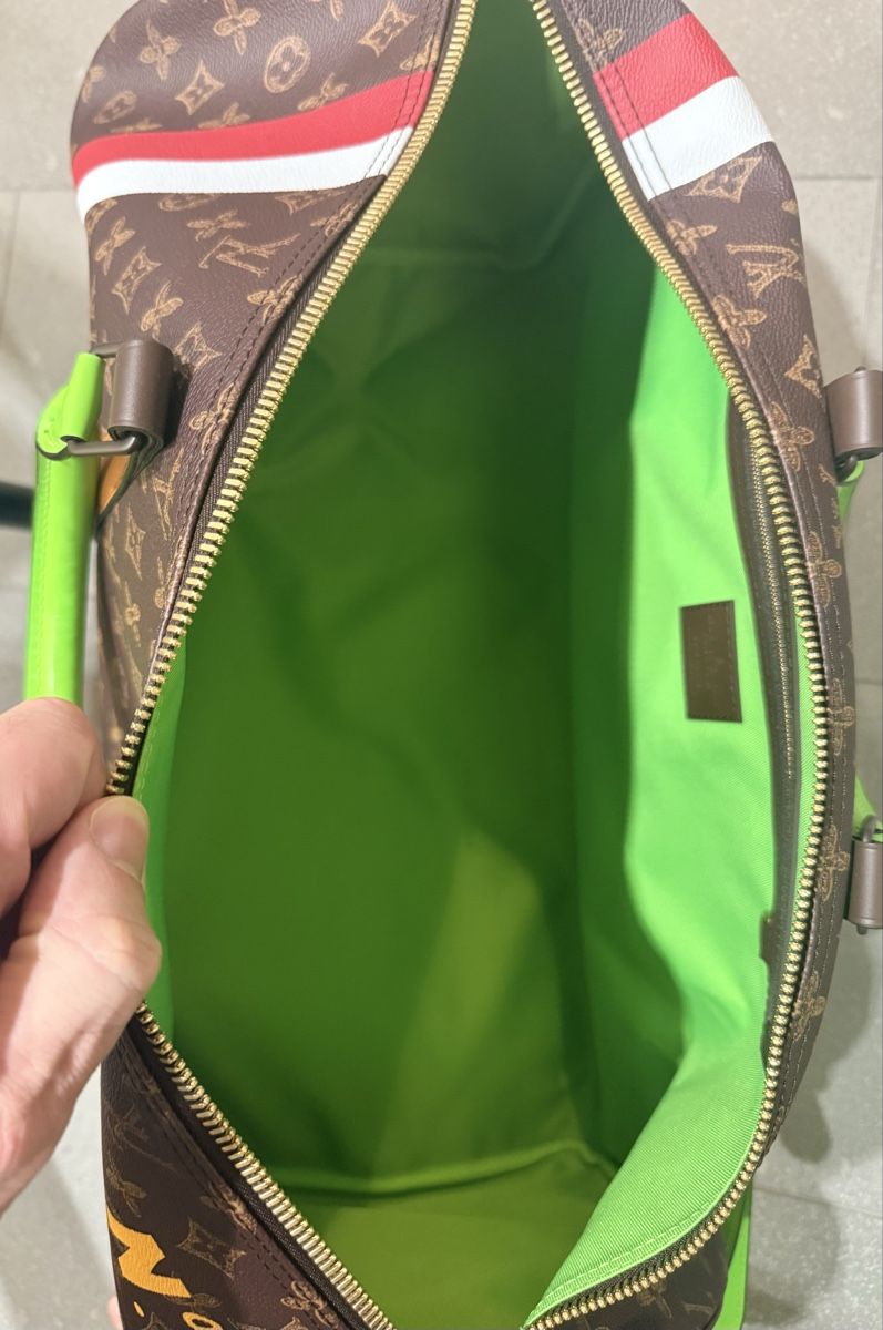 Louis Vuitton Borse: Louis Vuitton keepall 55, Virgil Abloh – Nuovo (secondo la descrizione) da Zürich venduto da LWCollector 6