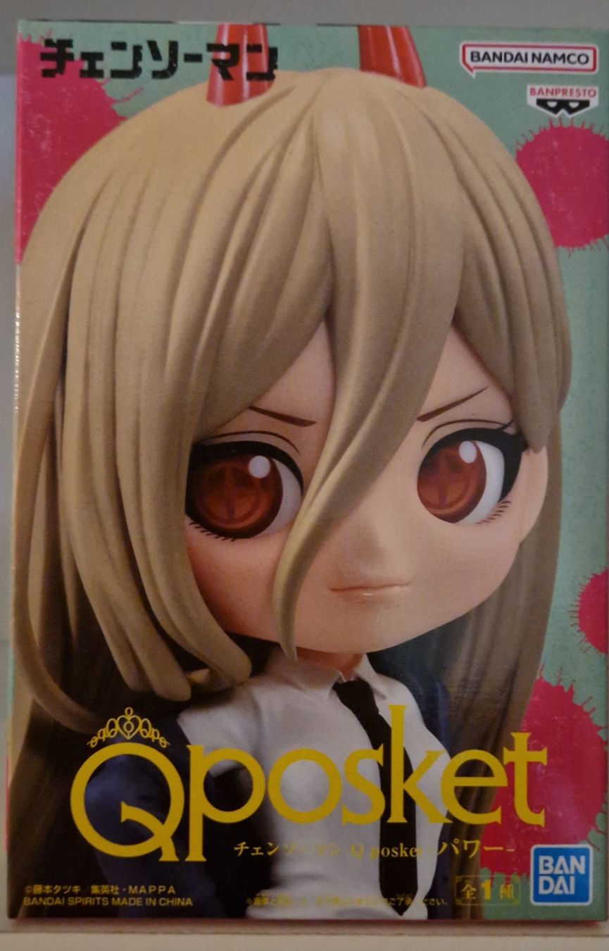 Bandai Statuette: Chainsaw Man figurine Q Posket Power 14cm – Nuovo (secondo la descrizione) da St-Imier venduto da ATTAKSHOP 2