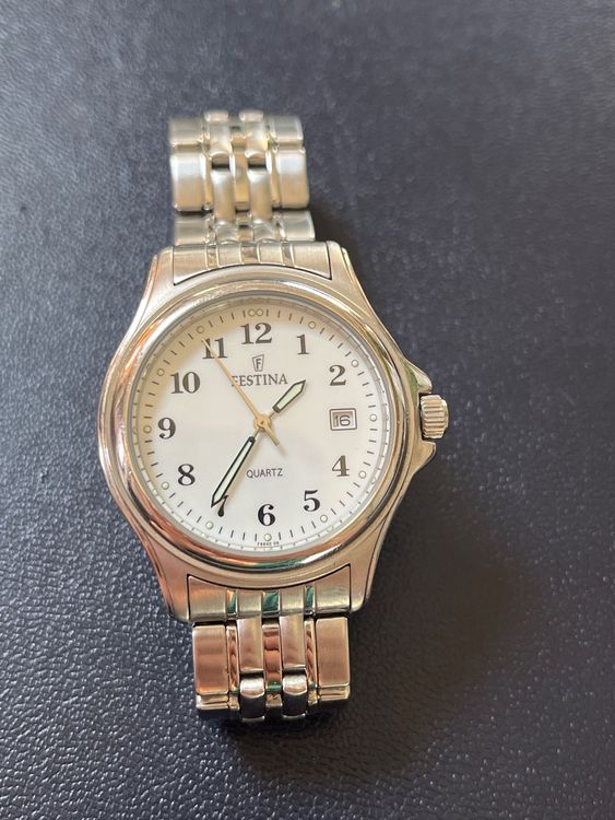 Montre Homme Festina 20707_4 à Quartz - Bracelet Acier Inoxydable Argent, Cadran Argenté, Garantie 3 Ans