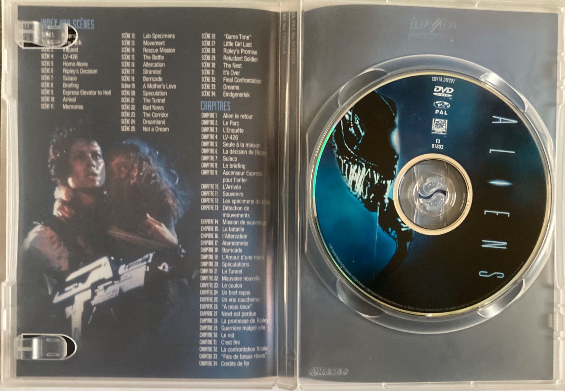 Tous les DVDs: ALIENS (SPECIAL EDITION) – D'occasion à Poliez-Pittet par Newtown-Records 2