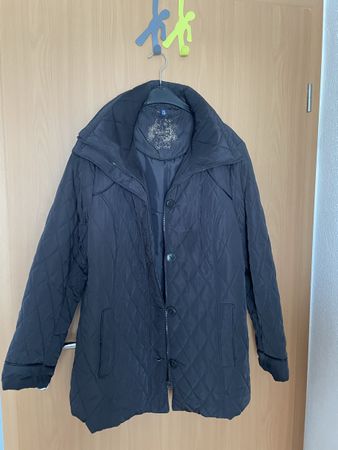 Biaggini Steppjacke schwarz Grösse 48 guter Zustand