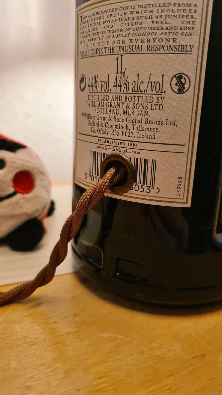 Lampade: Flaschenlampe Hendrick's Gin – Nuovo (secondo la descrizione) da Lenzburg venduto da Tolony 4