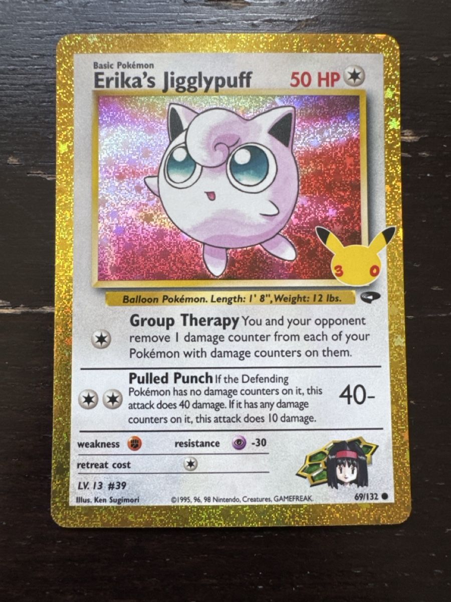 Pokémon Carte collezionabili: Erikas Jigglypuff 69/132 EN – Nuovo (secondo la descrizione) da Erlenbach ZH venduto da CAUGHTTHEMALL