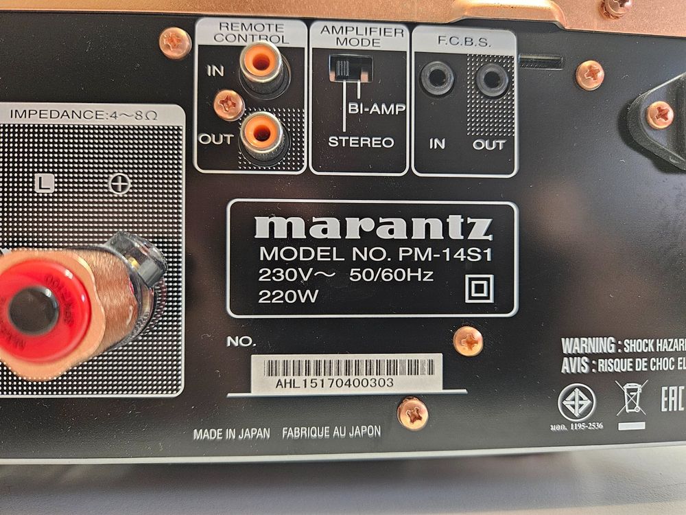 High End Verstärker Marantz PM14-S1 Special Edition 9