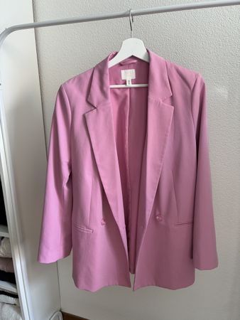 Blazer H&M rose femme taille M bon état général