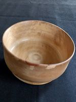 Holzschale, helles Holz, Handarbeit, Durchmesser 20 cm