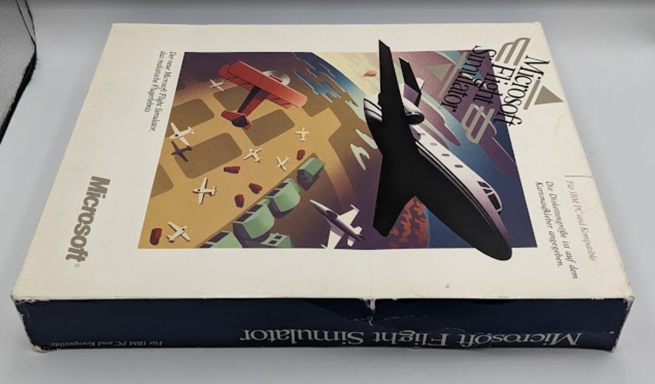 Microsoft Giochi: Microsoft Flugsimulator / Flight Simulator 4.0 Bigbox – Usato da Bad Ragaz venduto da MR_BR 6