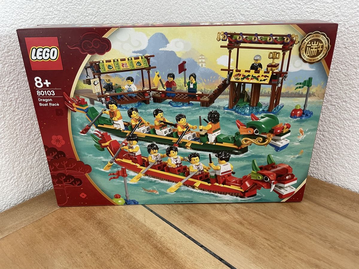 Lego Kit di costruzioni: LEGO Drachenbootrennen 80103 – Nuovo e nell'imballaggio originale da Wil SG venduto da blitzeblanko