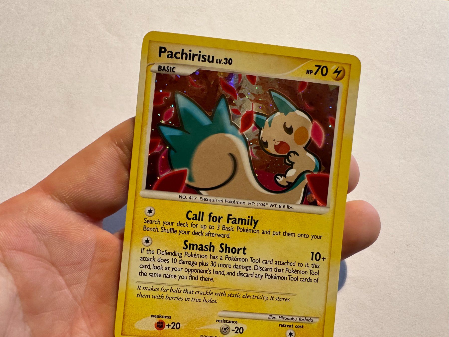 Pokémon Carte collezionabili: Pachirisu holo D&P Great Encounters EN – Usato da Hagendorn venduto da Pokecollectorch 4