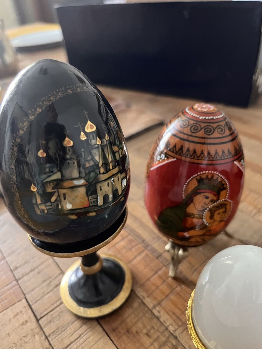 Statuette: Sammle Eier russisch div. – Usato da St. Margrethen SG venduto da Lillicasso