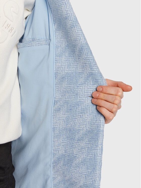 Manteau Guess bleu à chevrons (Neu (gemäss Beschreibung)) in Mur (Vully ...