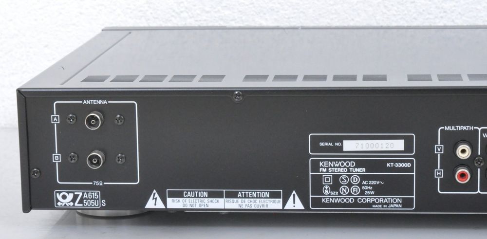 Kenwood KT-3300 D tuner (Gebraucht) in Oberglatt ZH für CHF 99 – mit ...