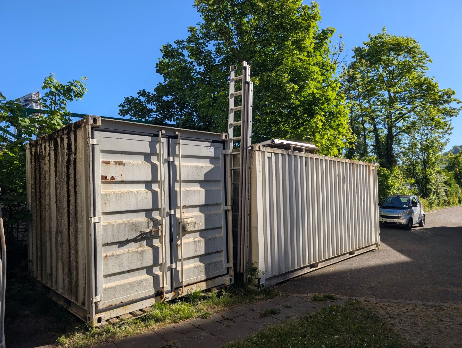 Baucontainer: Werkstattcontainer/ Lagercontainer/ Materialcontainer – Gebraucht aus Lupsingen von Silasstu