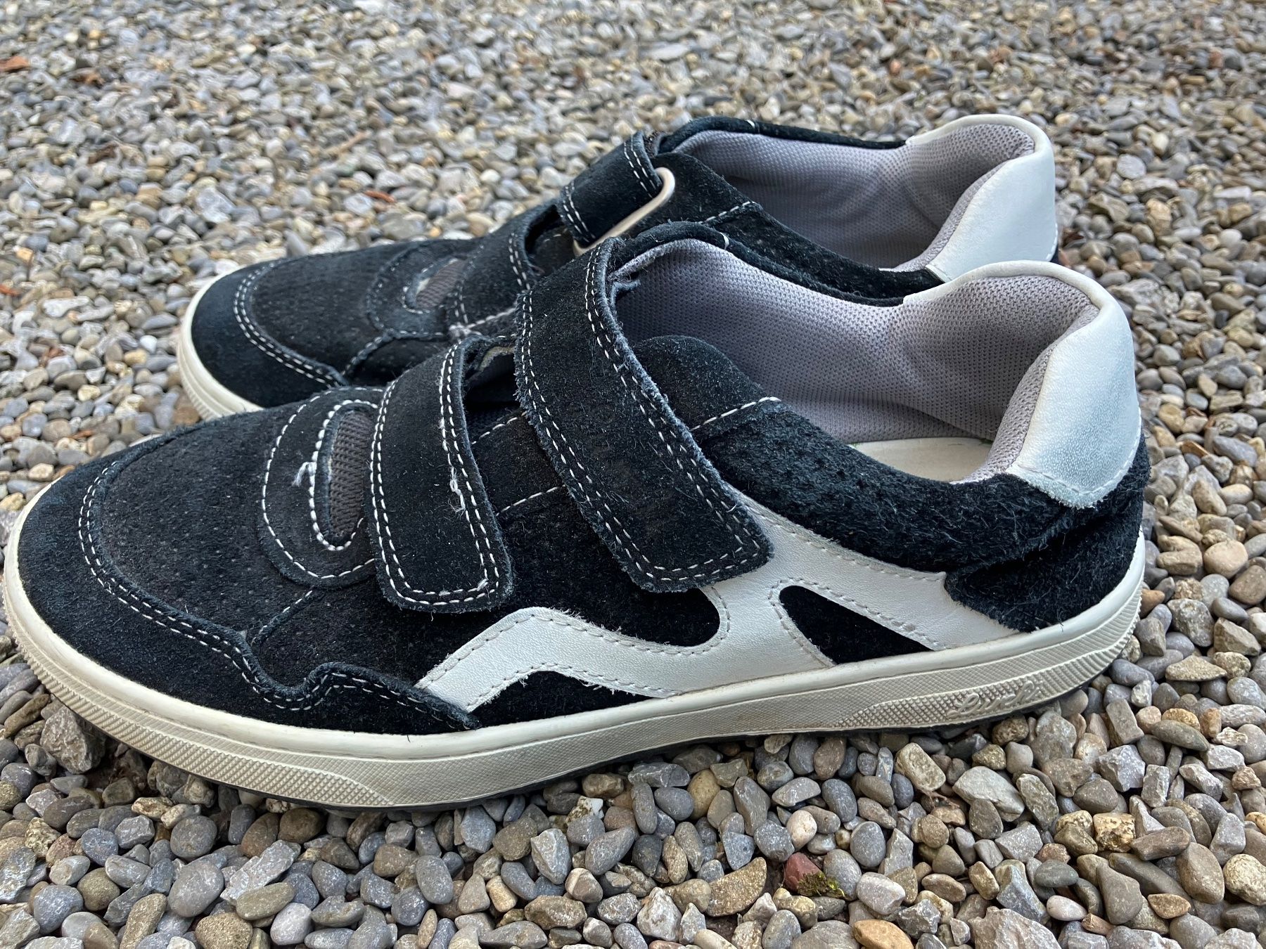 Schuhe für Jungen: Kinder-Kletthalbschuhe Leder, Marke Lurchi, Gr. 38 – Gebraucht aus Bern von wabe38 1
