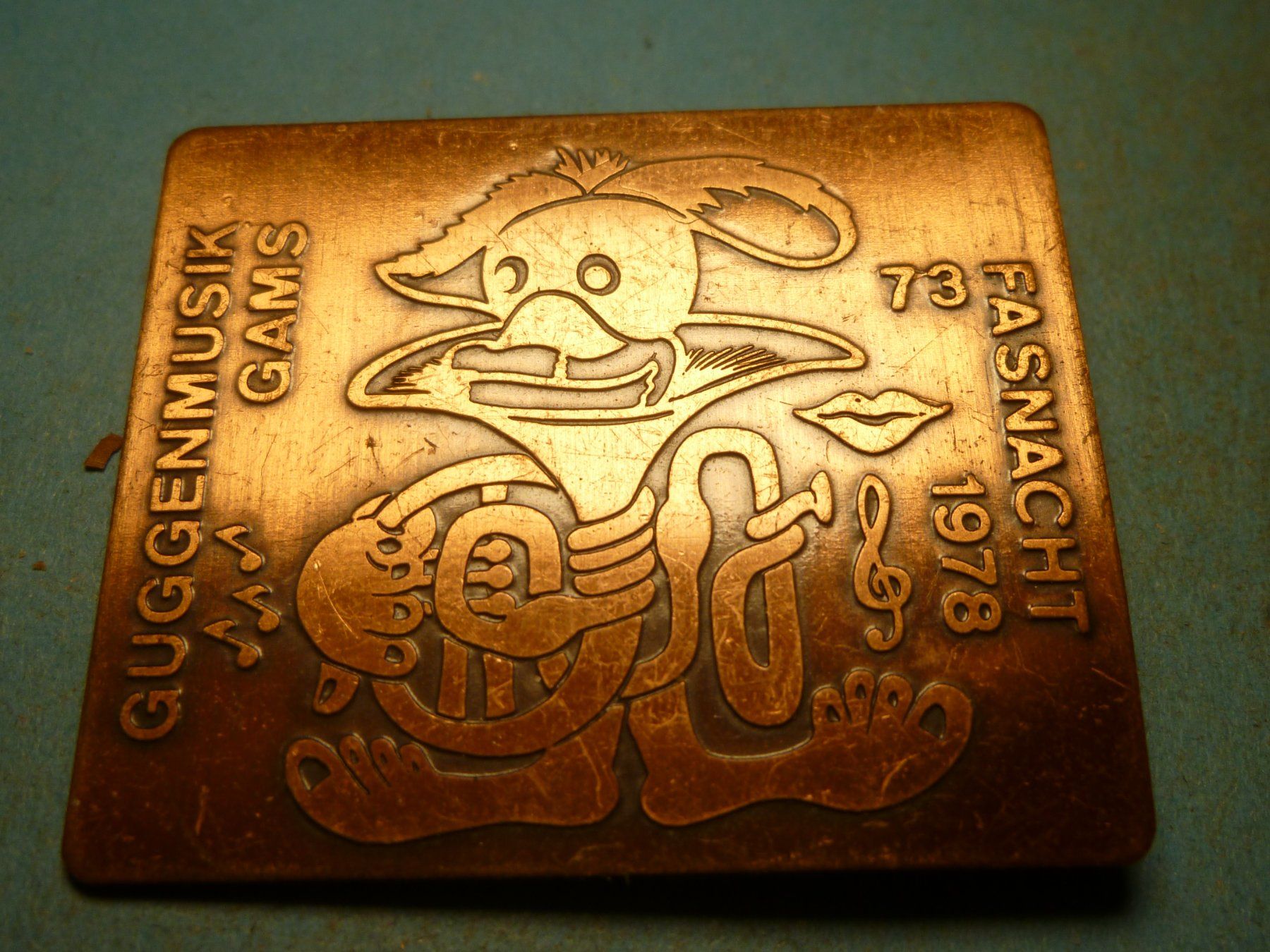 Plaketten & Abzeichen: GAMS 1978 BRONZE – Gebraucht aus Ried (Muotathal) von Mandarin02