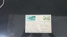 Bundesfeier 1931 Postkarte mit Frankatur