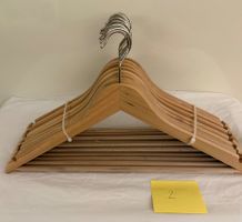 Kleiderbügel aus Holz Set mit 10 Stück