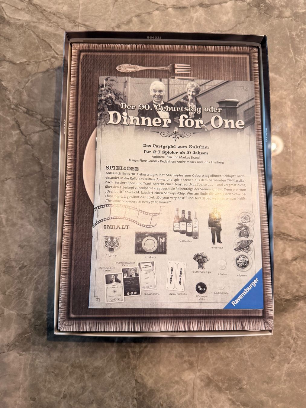 Giochi: Dinner for One Party Spiel – Usato da Balgach venduto da ren_xy57 2