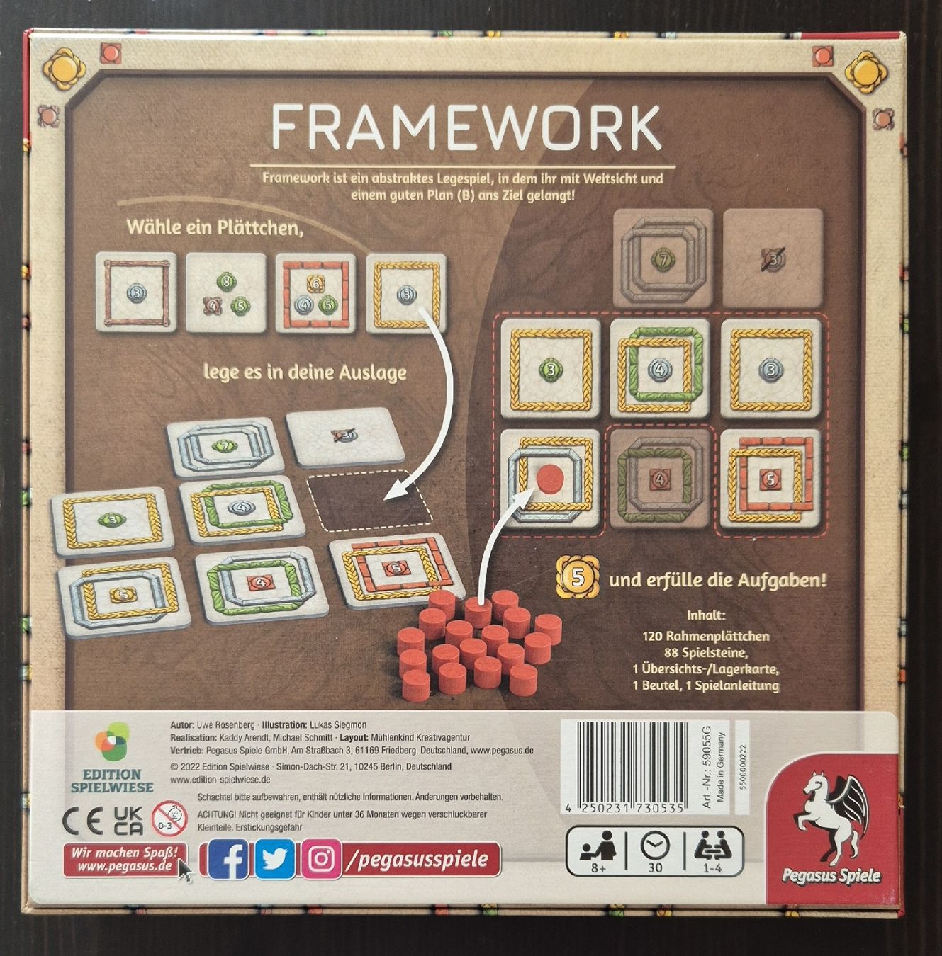Giochi: Framework Spiel – Usato da Altstätten SG venduto da bluedine 1