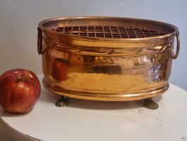 EGRO Kupfer-Jardinière mit Steckgitter Schweiz 21 cm