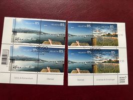 2016  Erstag gest. Serie Viererblock Nr.1595-97 (3913)