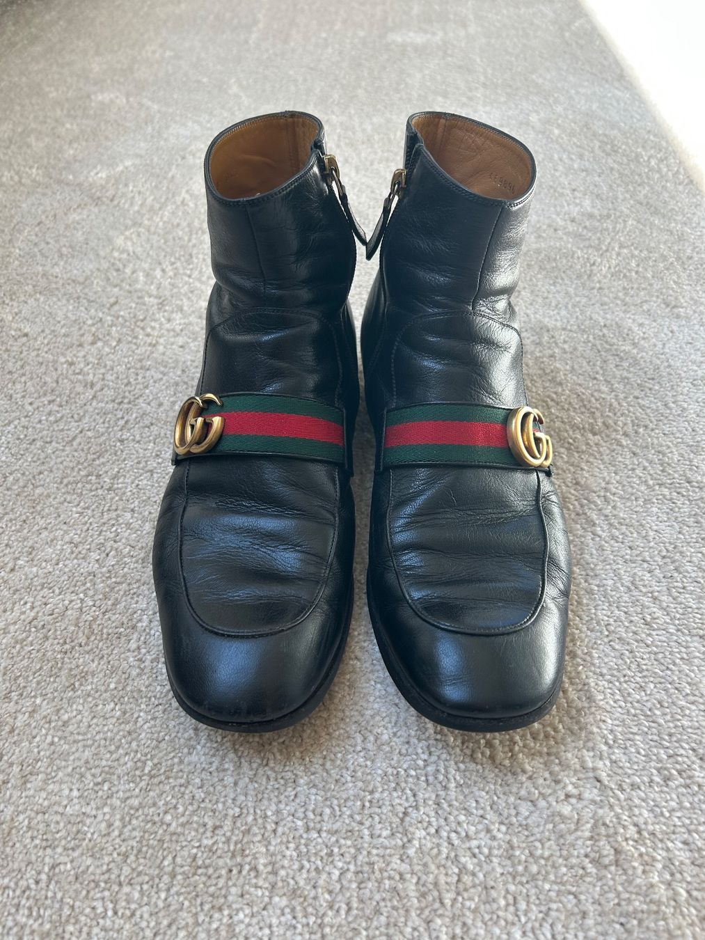Scarpe da uomo: Gucci Stiefeletten, Grösse 43, schwarz – Usato da Stansstad venduto da Penne0 3
