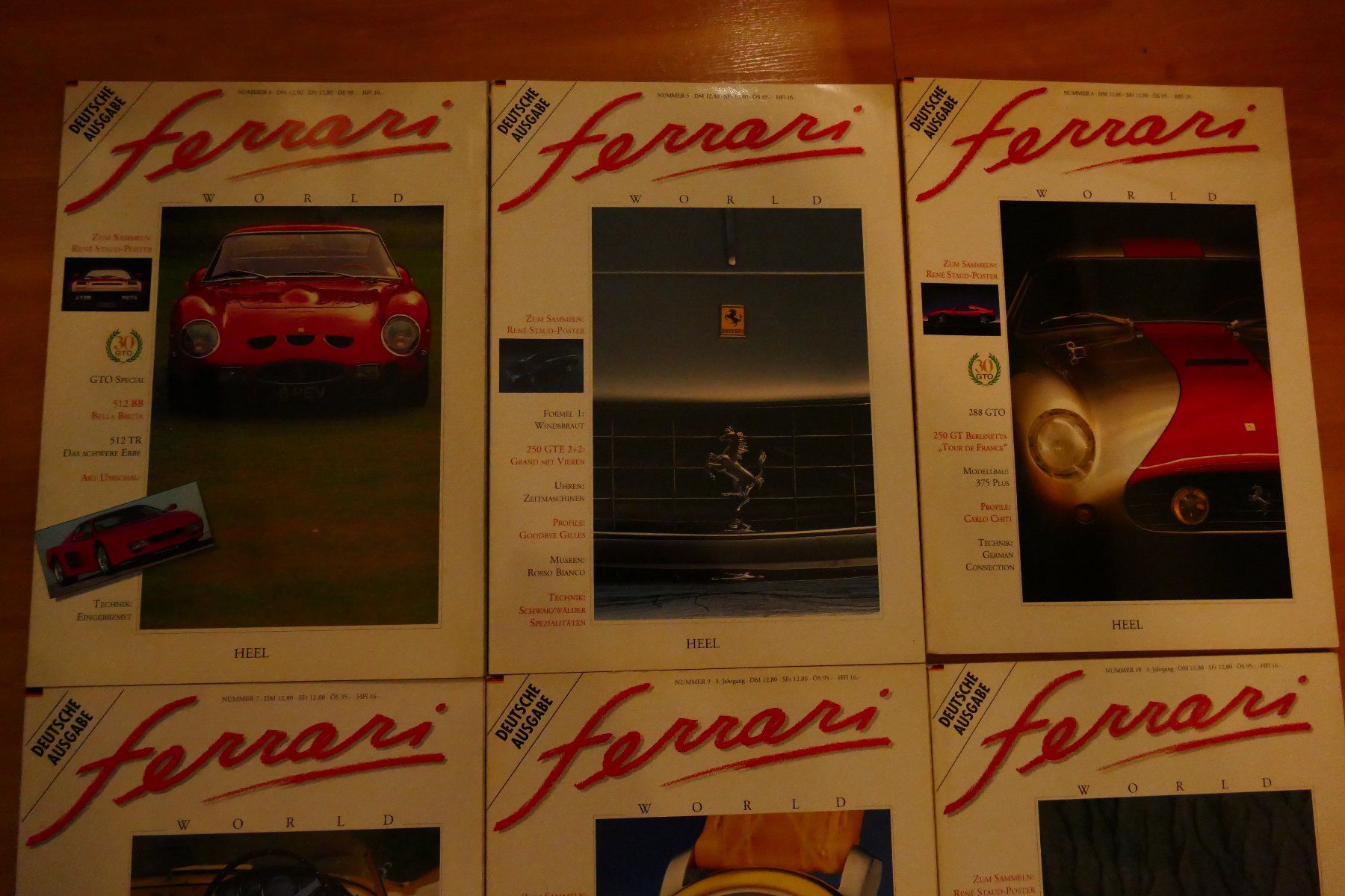 Riviste & Magazine: 6xMagazin Ferrari World – Usato da Niederhasli venduto da rail-duerst 1