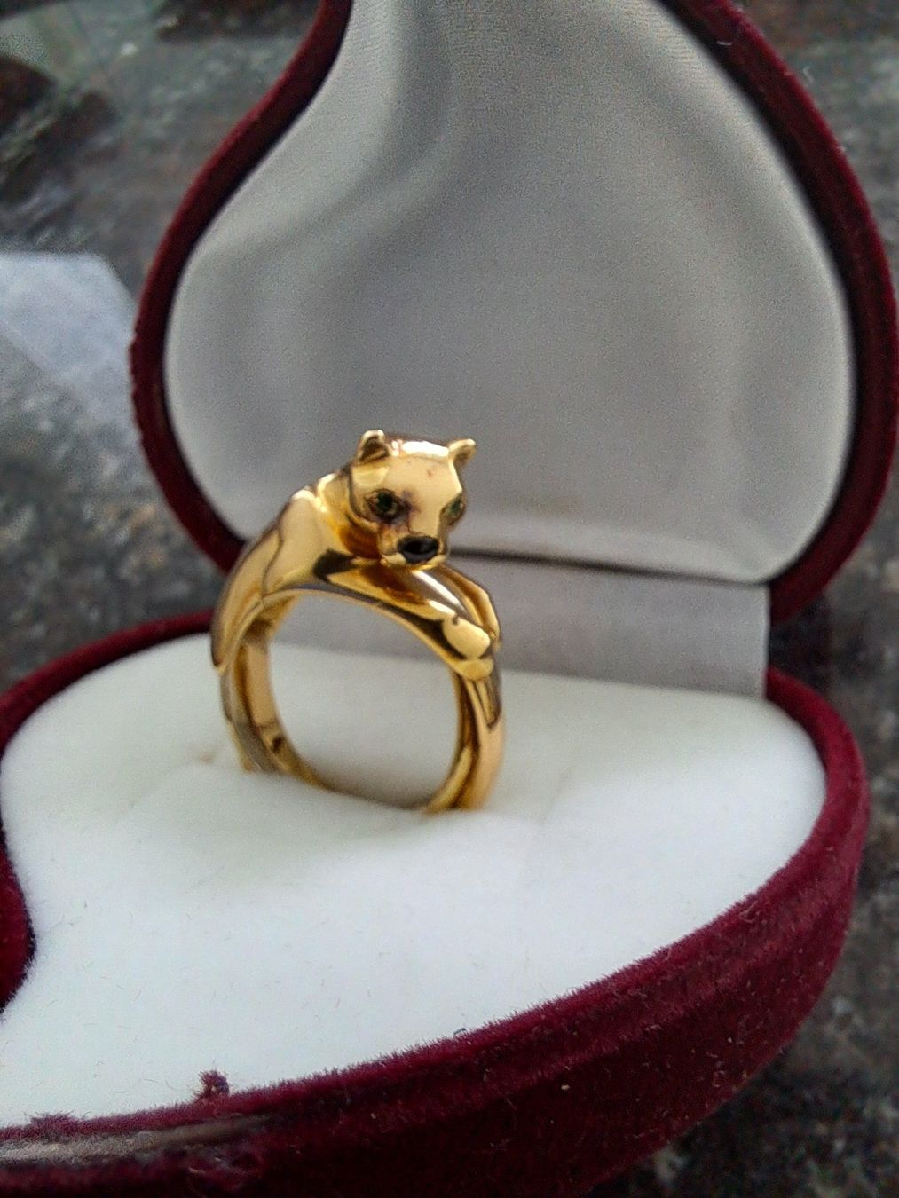 Cartier Anelli: Cartier Trinity Panthere Ring – Usato da Pfäffikon ZH venduto da Valsangiaccomo 3
