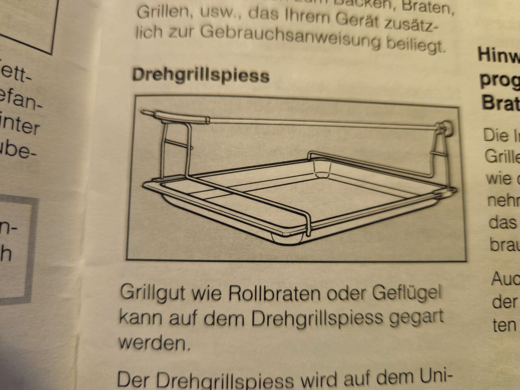 Miele Elettrodomestici da cucina: Miele Drehgrillspiess – Nuovo e nell'imballaggio originale da Gontenschwil venduto da regentag 2