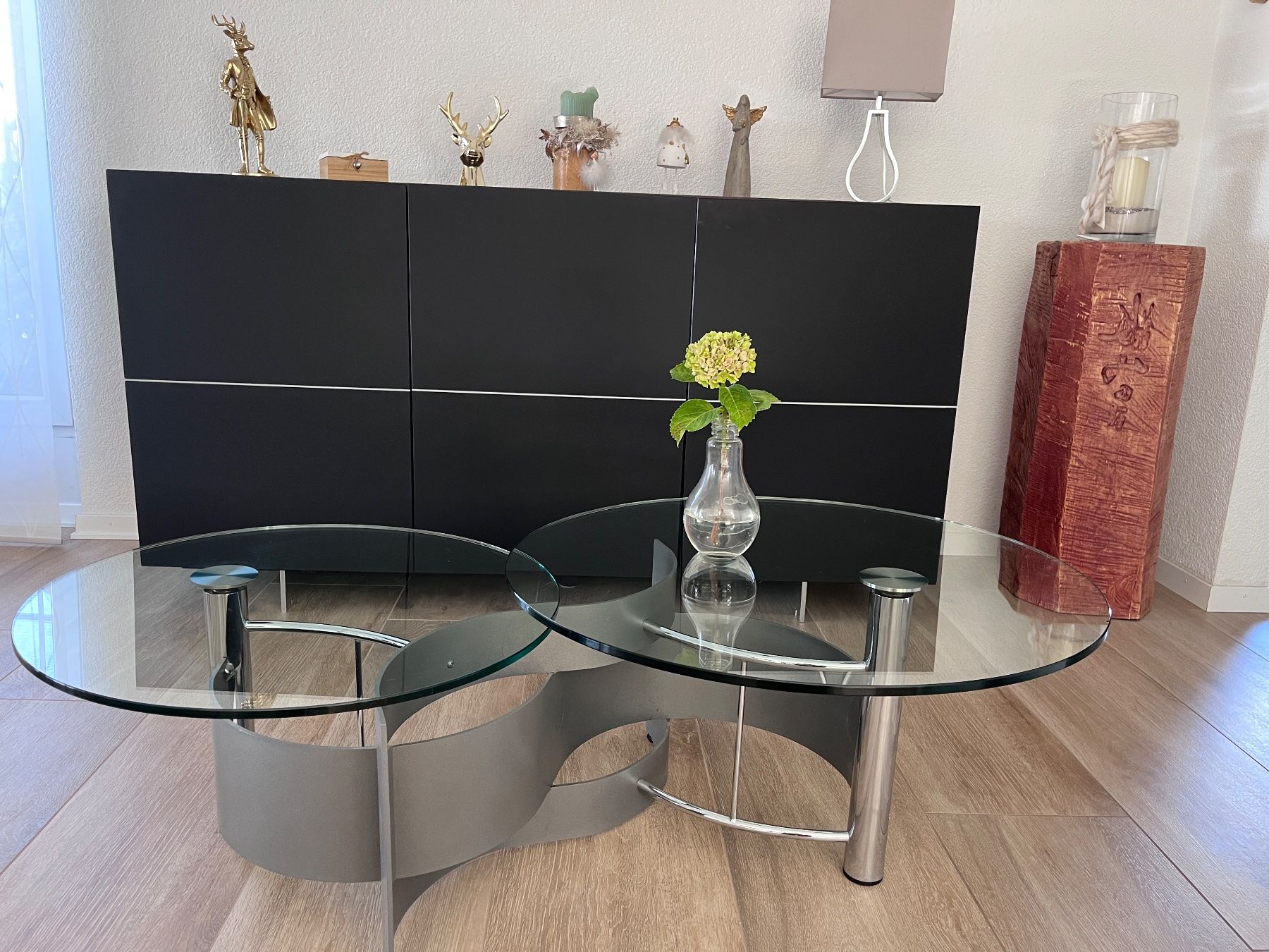 Tische: Salontisch mit 2 Glasplatten – Gebraucht aus Ebikon von mon_pc8g