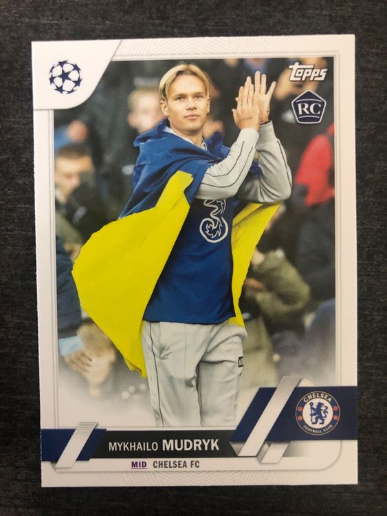 Topps Mykhailo Mudryk Rookie | Kaufen Auf Ricardo