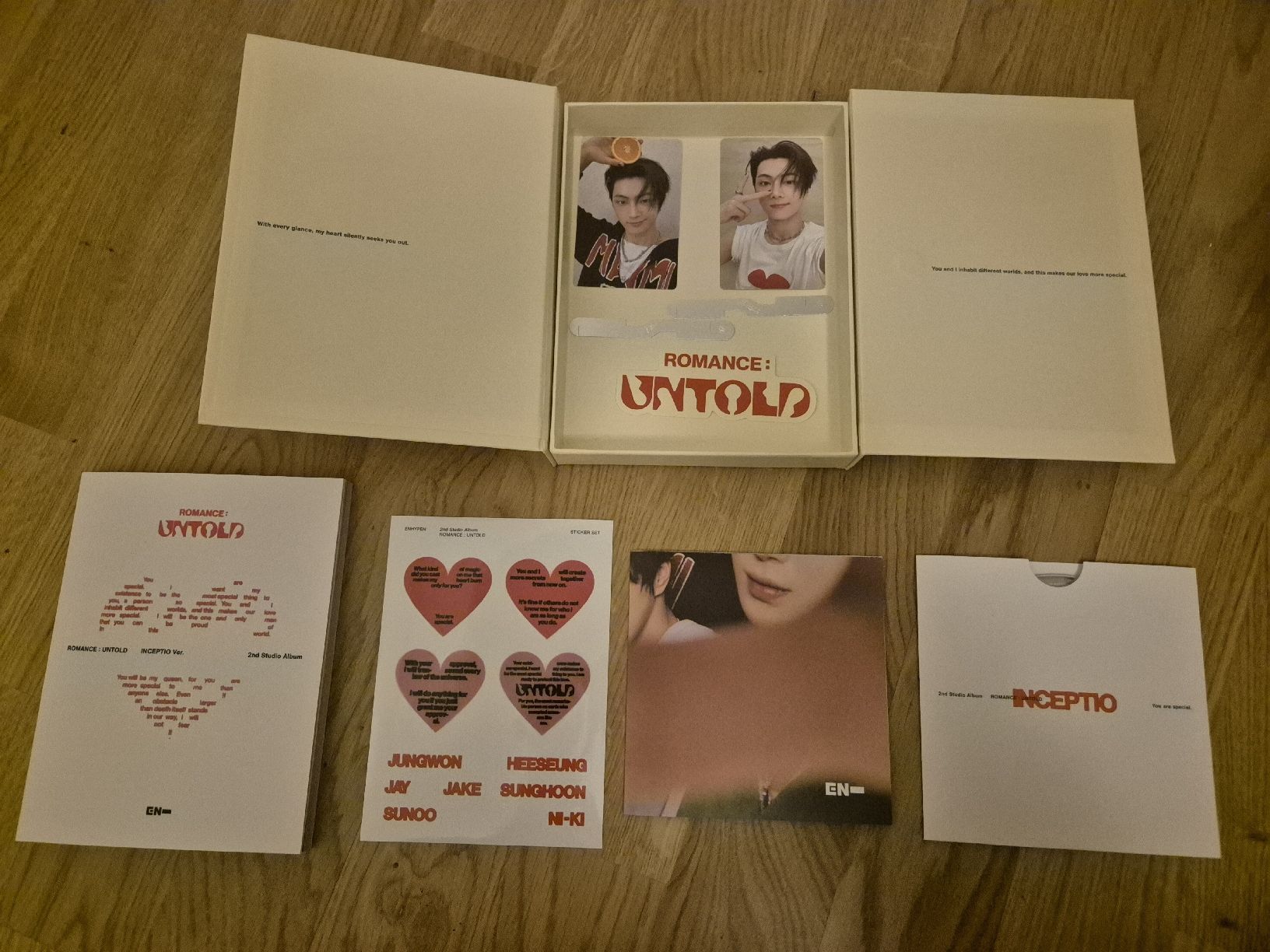 CD: Enhypen - ROMANCE : UNTOLD - INCEPTION Ver. – Usato da Bern venduto da nin_9zt2