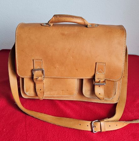 ***Original Ruitertassen ***Leder Aktentasche