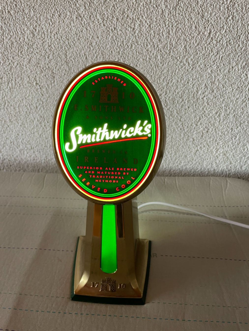 Lampade: Smithwick's Bier Tischleuchte – Usato da Ettingen venduto da Donald4107 3