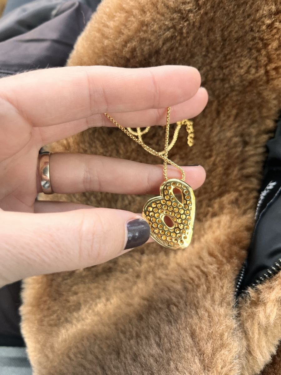 Catenine: Goldene Halskette mit Anhänger Strass – Nuovo e nell'imballaggio originale da Dotzigen venduto da White_Warrior 3