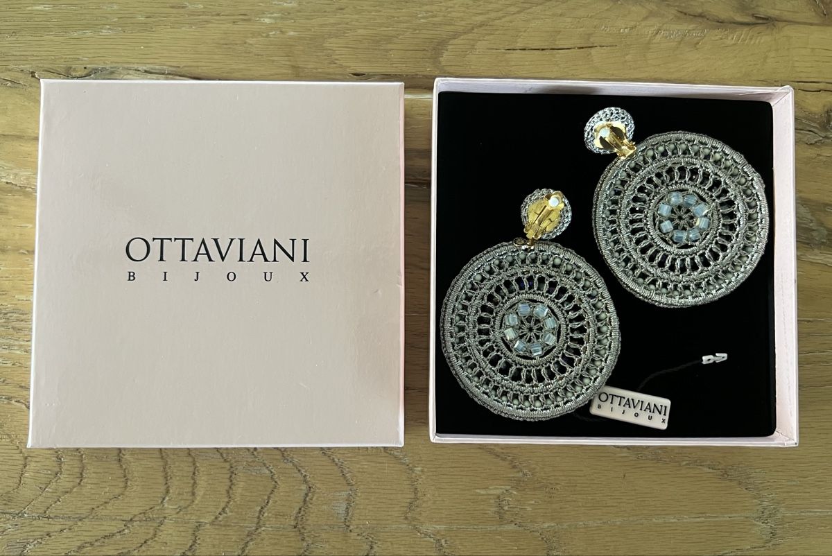 Orecchini pendenti & Orecchini a lobo: Ottaviani Bijoux Statement-Ohrringe mit Clips – Neu – Nuovo e nell'imballaggio originale da Siebnen venduto da Alessandra019 1