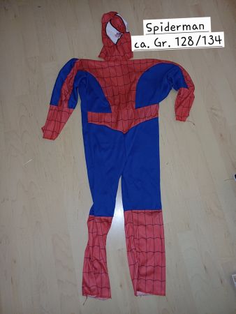Spiderman Kostüm ca. Gr. 128/134
