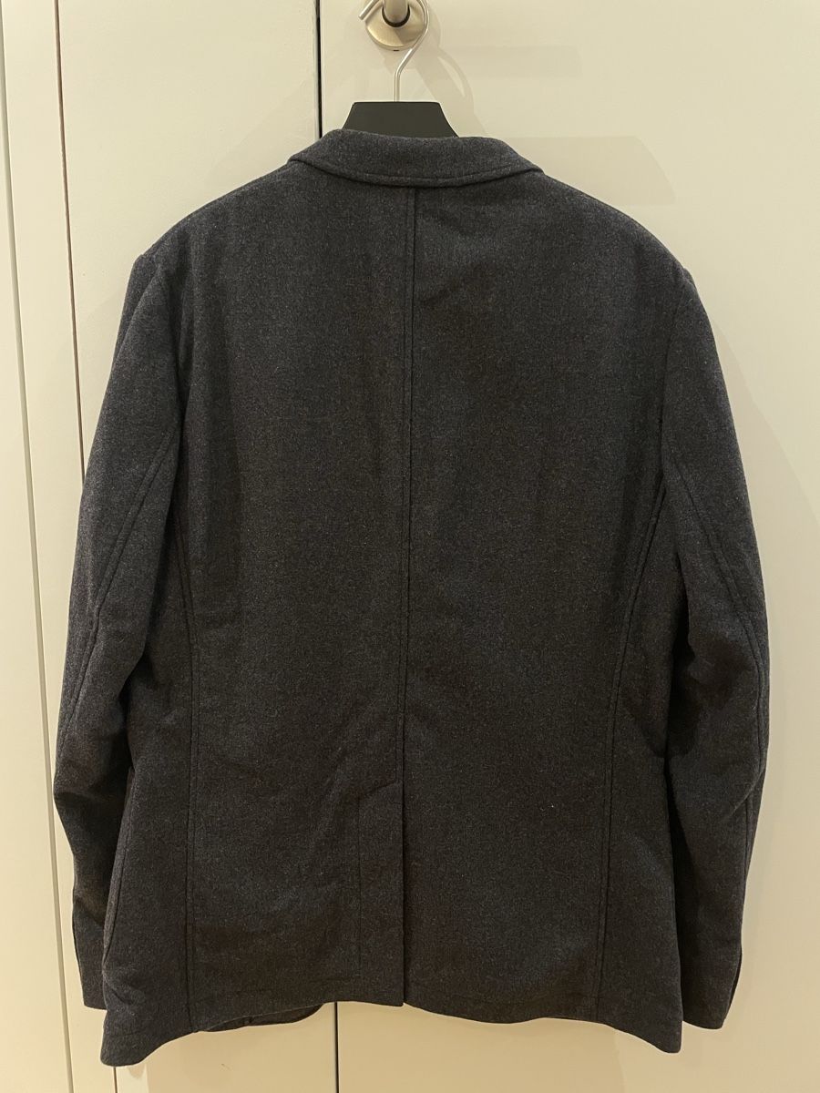 Esprit Giacche: Esprit Wool Blend Blazer Jacket Dark Grey Size 48 M – Usato da Zürich venduto da Adil12 1