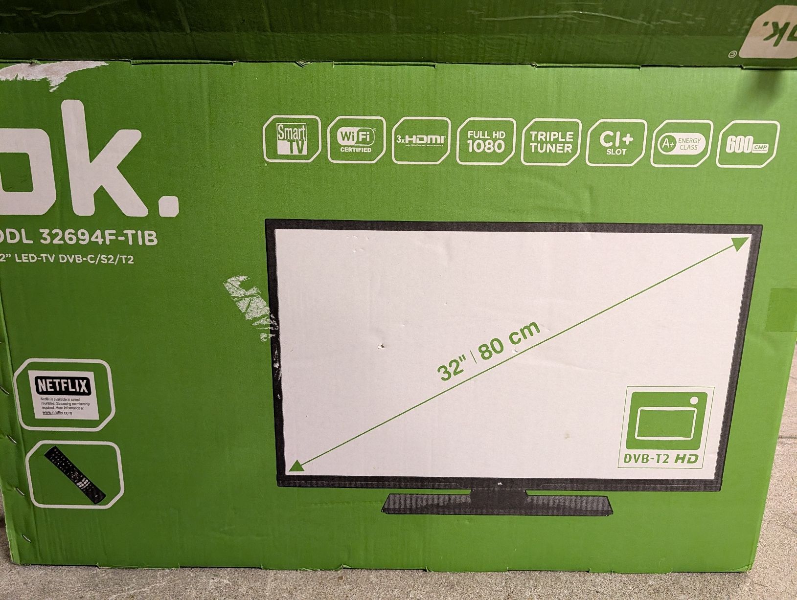 Fernseher: Smart-TV 32 Zoll HD  – Gebraucht aus Oberglatt ZH von LR1989 1
