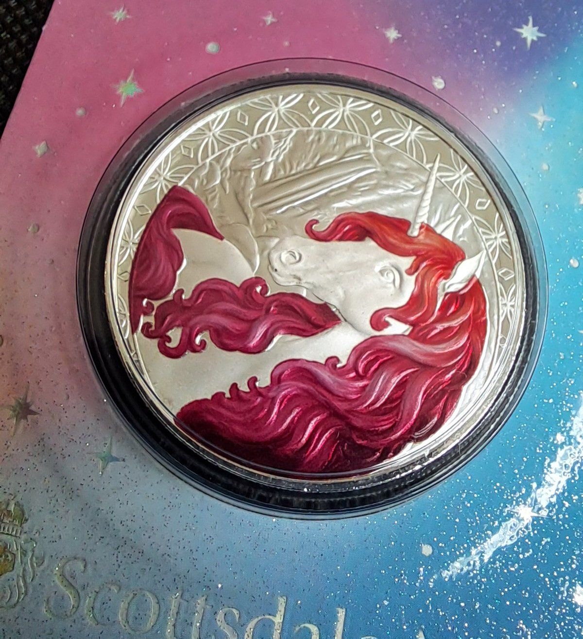 Alle Münzen: 1 OZ Silber 2025 Unicorn Einhorn Roselle – Neu und originalverpackt aus Weinfelden von shopping-island