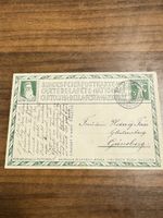 Bundesfeier Postkarte 1917 Schweizer Rotes Kreuz gelaufen